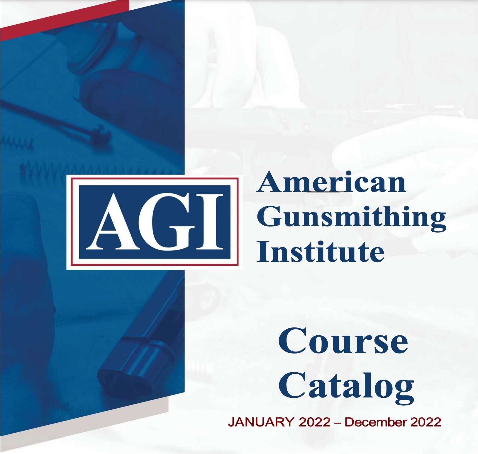 AGI-GUNSMITH CATALOG COVER